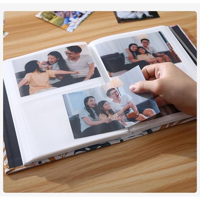 

4R 200 Slot Buku Album Foto Polaroid / ALBUM 100 FOTO / BUKU ALBUM / PHOTO ALBUM Plastik Plastik SS8