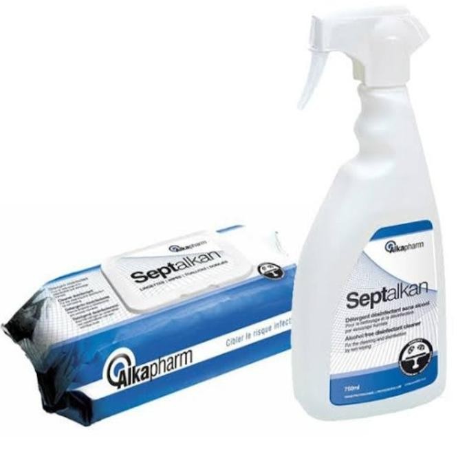 Grosir Septalkan Spray Alcohol Free Disinfectant Cleaner 750Ml