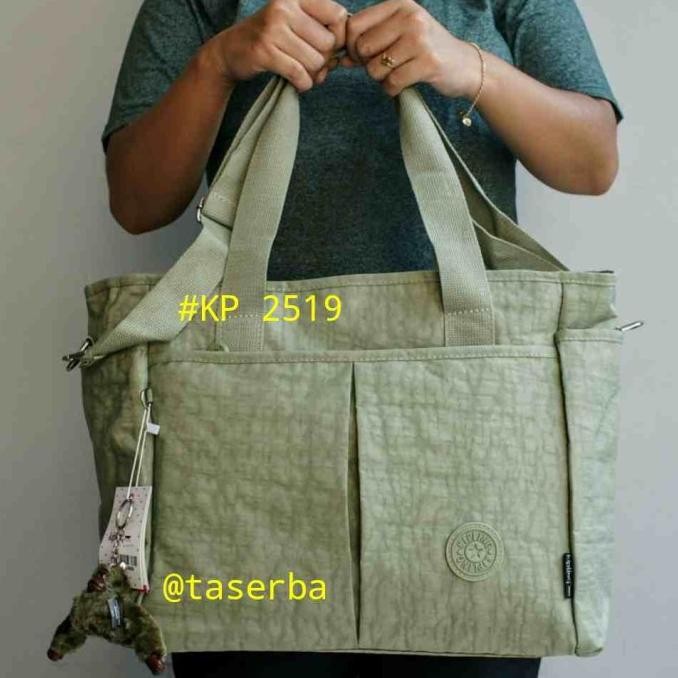 TAS TOTE TRAVEL WANITA JUMBO BABY BAG BESAR ORIGINAL KIPLING KP 2519