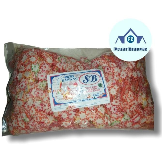 

Sale Kerupuk Bunga Tersanjung/Krupuk Bintang Tersanjung Mentah 5 Kg/Bal