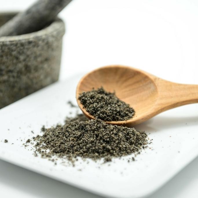 

Sale Tepung Wijen Hitam Black Sesame Powder 500G Bubuk Wijen Hitam 500 G