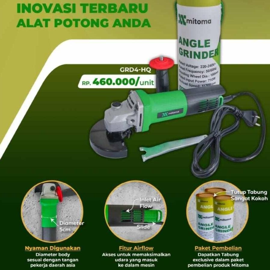 Gerinda MAKITA M0900B mesin gurinda tangan makita grenda maktec 4 inch