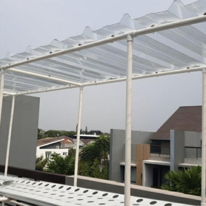 Atap Polycarbonate Spandek Transparan Bening Original Dan Terlaris