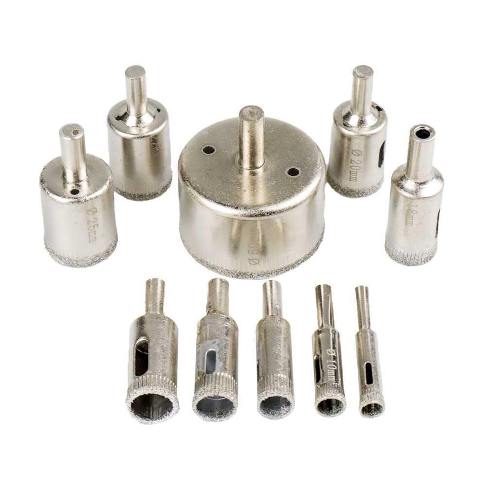 

Taffware Mata Bor Diamond Coated Hole Drill Bit 8Mm-50Mm 10Pcs - Gj0106