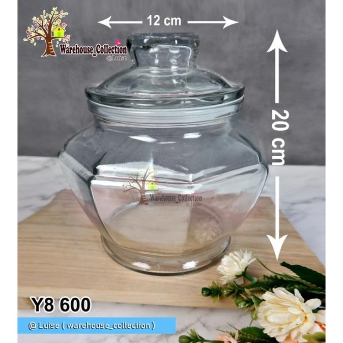 Toples Segi Jadul Y8 600 / Toples Kaca / Toples Lebaran