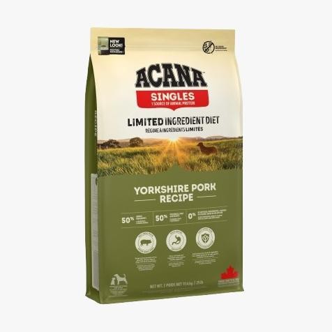 Baru Acana Singles Formula Yorkshire Pork 11.4 kg