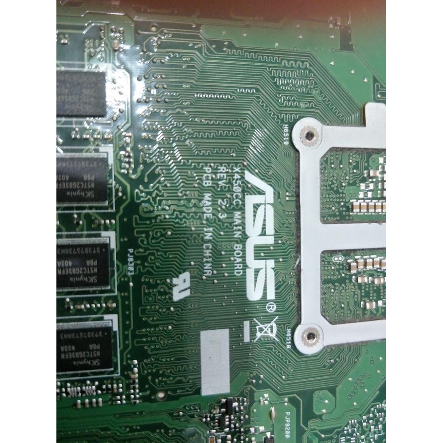 Motherboard Asus X450Cc X452C X450C A450C Intel Celeron. New Stok