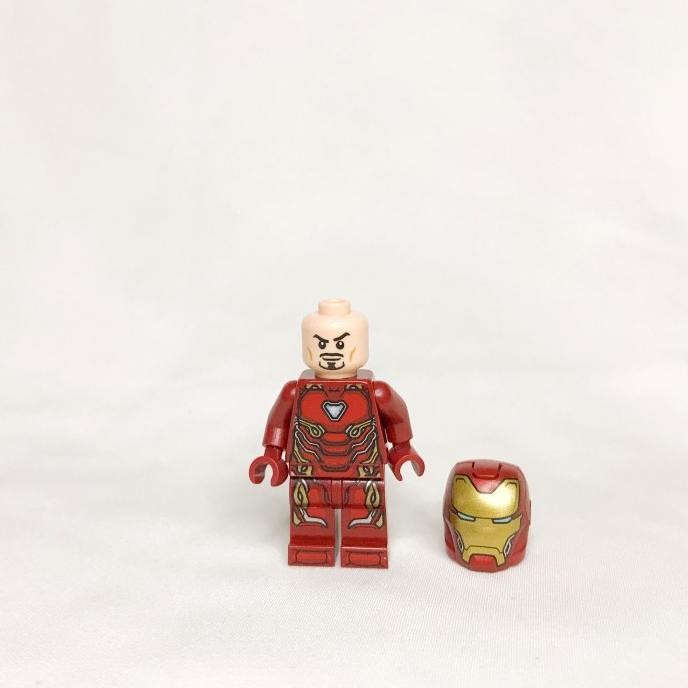 Lego Minifigure SH828 Ironman Mark 50 Armor Helmet (JA60)