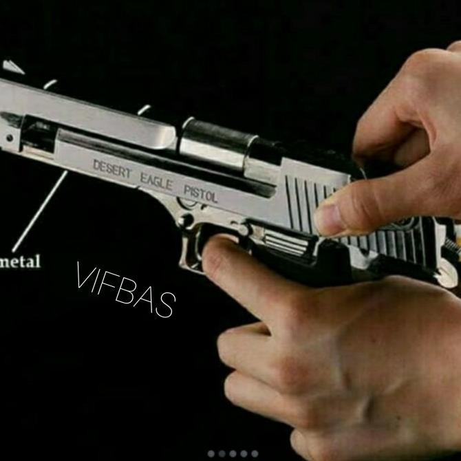 PISTOL KOREK API GAS Desert Eagle Full Metal