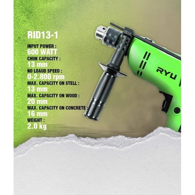 CQ37 vf-52 mesin bor rid 13-1 re ryu / mesin bor 13mm ryu / mesin bor listrik 13mm ryu / mesin bor r