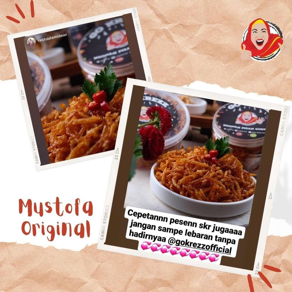 

HJ Mustofa Kentang Original super renyah best seller ala si iboo