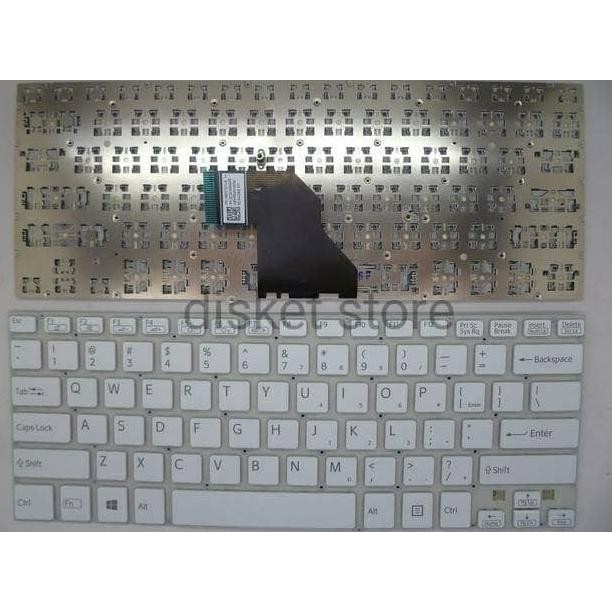 SALE KEYBOARD SONY VAIO SVF14 SVF 14 PUTIH