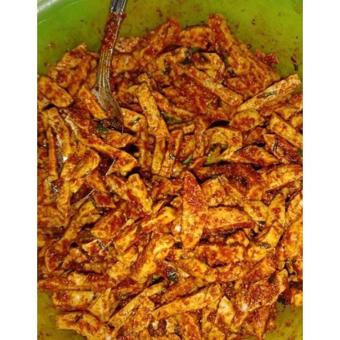 

HJ Baso Goreng/Basreng Stik 1kg/Pedas Daun Jeruk