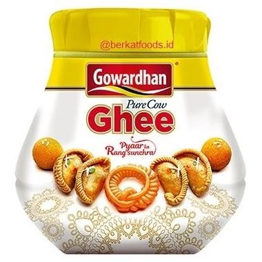 

Pure Cow Ghee Gowardhan 1 Litre / Minyak Samin Murni /Clarified Butter Best Seller