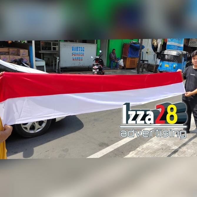 Tersedia umbul umbul lurus umbul umbul merah putih panjang 5 meter