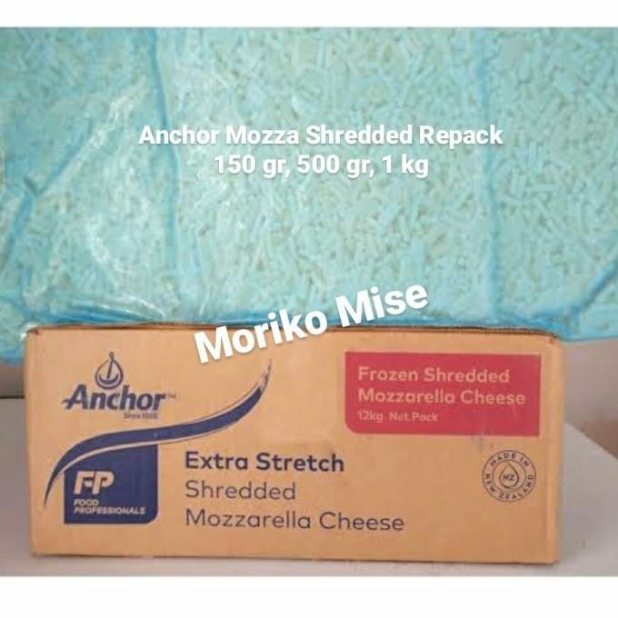 

Anchor Mozzarella Shredded / Keju Mozza Parut / Mozarella Mozza Cheese Best Seller