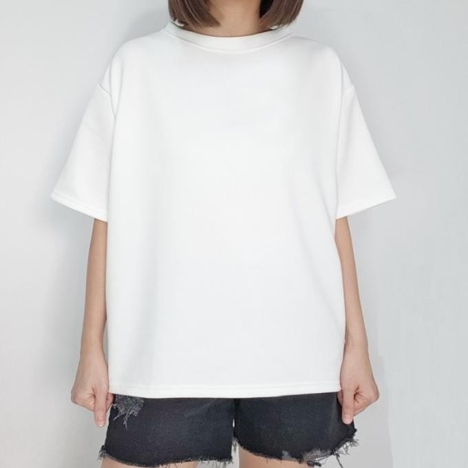 Tersedia Atasan scuba oversize wanita anti lecek / blouse atasan jumbo big size