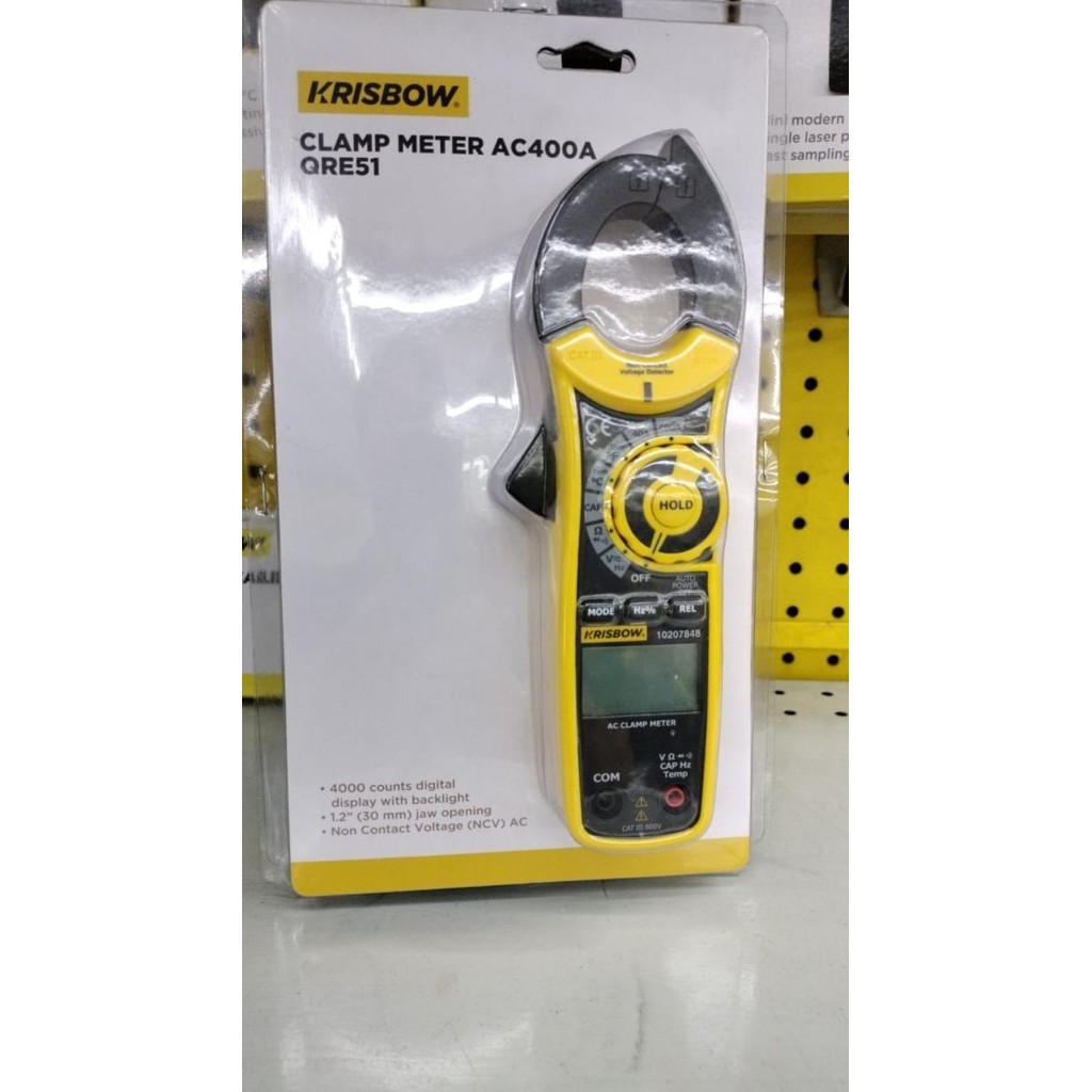 Clamp Meter Krisbow AC 400A/Clamp Meter