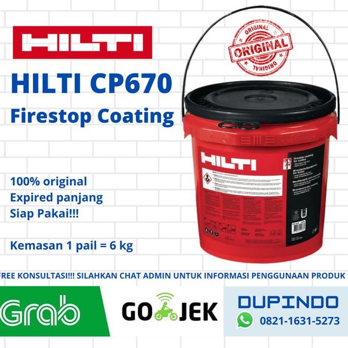 CP670 HILTI FIRESTOP COATING / FIRESTOP HILTI