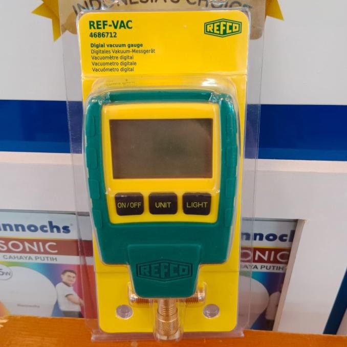 DIGITAL VACUUM GAUGE REFCO REF-VAC 4686712
