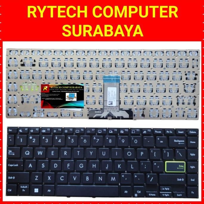 Keyboard Asus Vivobok Flip Tm420 Tm420Ua Tm420Ia Tp420 Tp420Ua Tp420Ia New Stok
