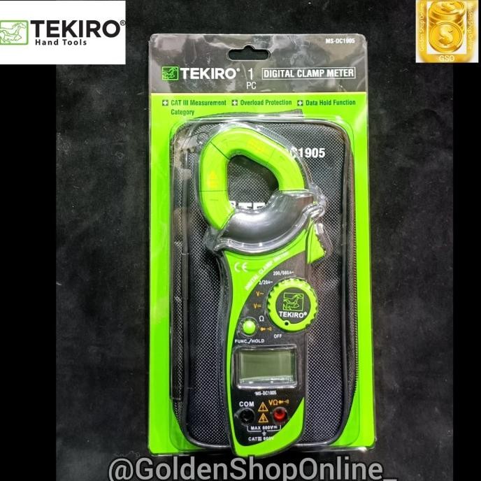 Tekiro Digital Clamp Meter / Tang Amper Digital Merk Tekiro
