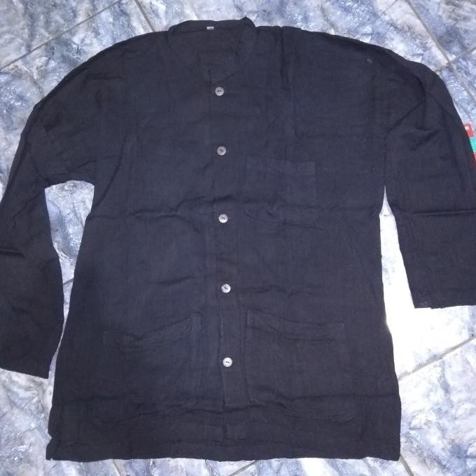 Baju kampret adat Sunda asli tenun Baduy