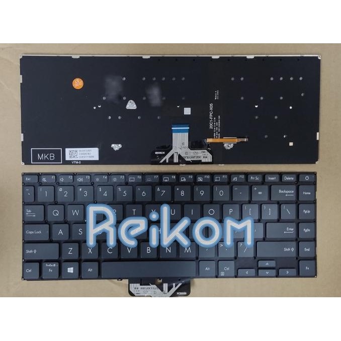 Keyboard Asus Zenbook 14 Ux435 Ux435E Ux435Eg Ux435Eal New Stok