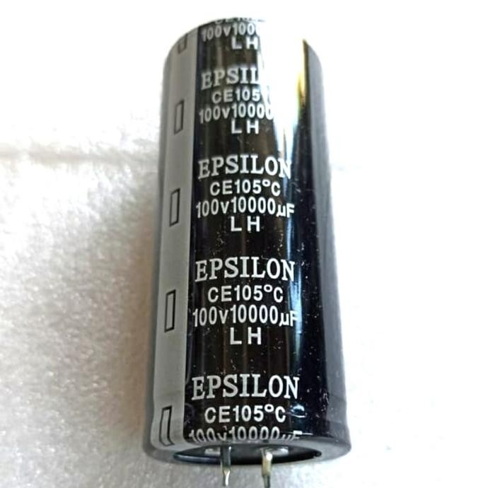 Promo Elco Capasitor Kapasitor Epsilon murni 10000uf 10000 uf 100v 100 volt COD
