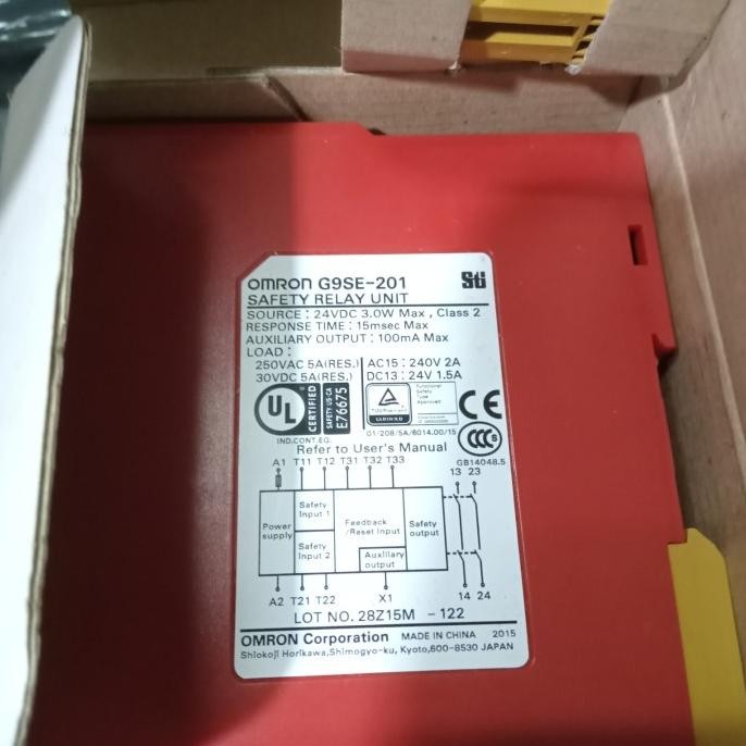 G9Se-201 Omron Safetty Rellay Original New Stok