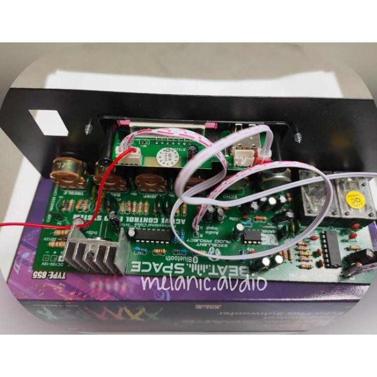 JH8 kit tone control echo plus subwoofer mp3 bluetooth