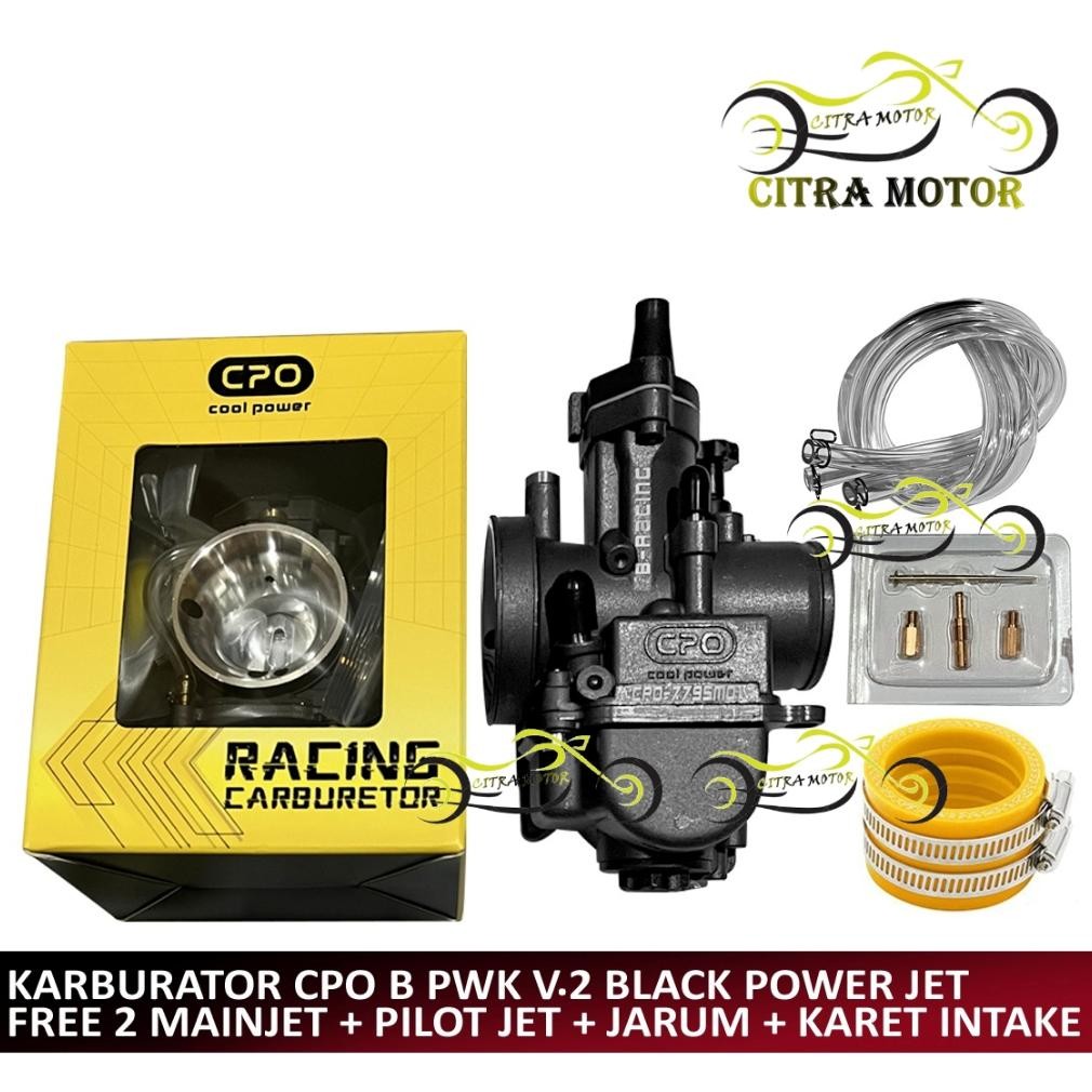 [ BISA COD/ BAYAR DI TEMPAT ] KARBURATOR CPO - BLACKVIPER  RACING ORIGINAL PWK 24 26 28 30 32 34 SER