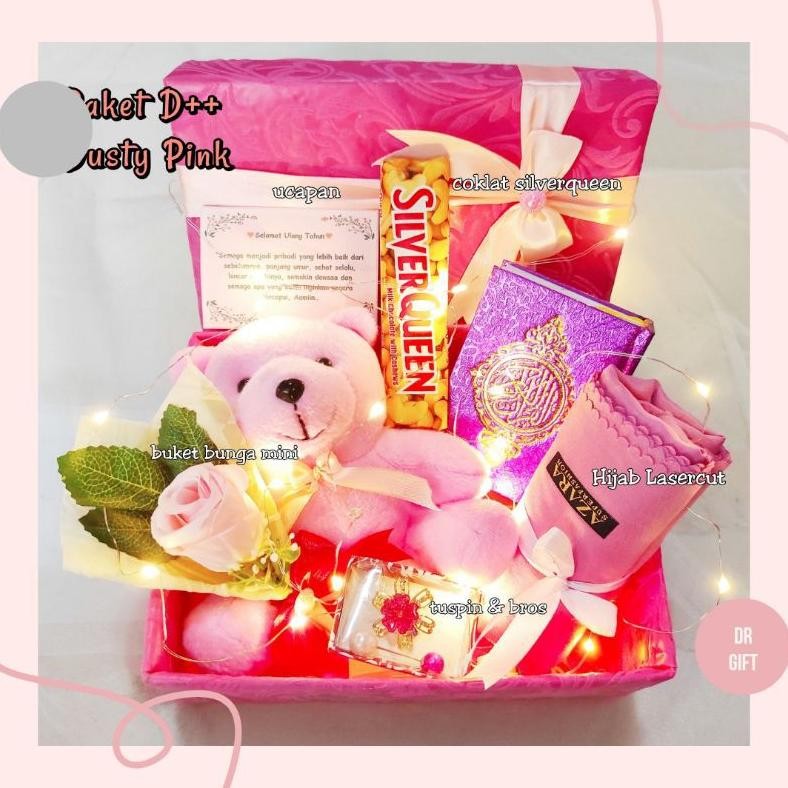 KADO ULANG TAHUN CEWEK HAMPERS HIJAB
