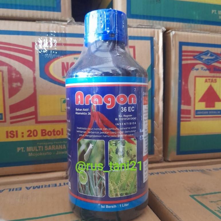 Insektisida Aragon 36EC 500ml Bahan Aktif : Abamektin 36g/l