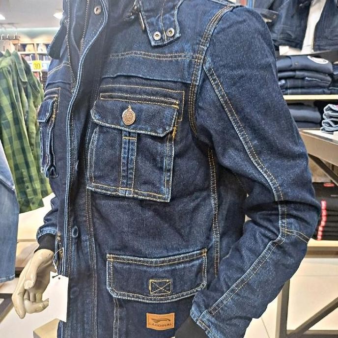 Jaket Denim Cardinal Jeans Reguler Premium Quality Terbaru