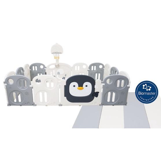 Playfence Lumba New Combo Penguin Monochrome and Playmat 12+2 by Mamas