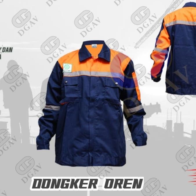 atasan wearpack safety baju kerja proyek  ukuran jumbo