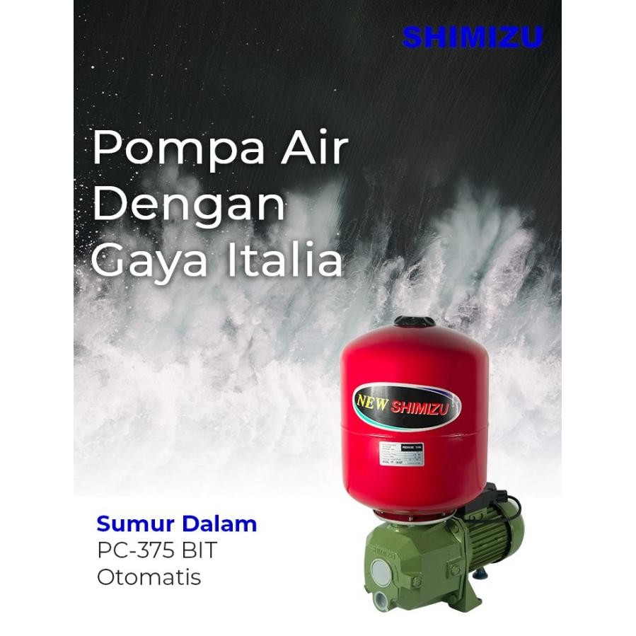 MESIN POMPA AIR SHIMIZU PC 375 BIT JET PUMP murah