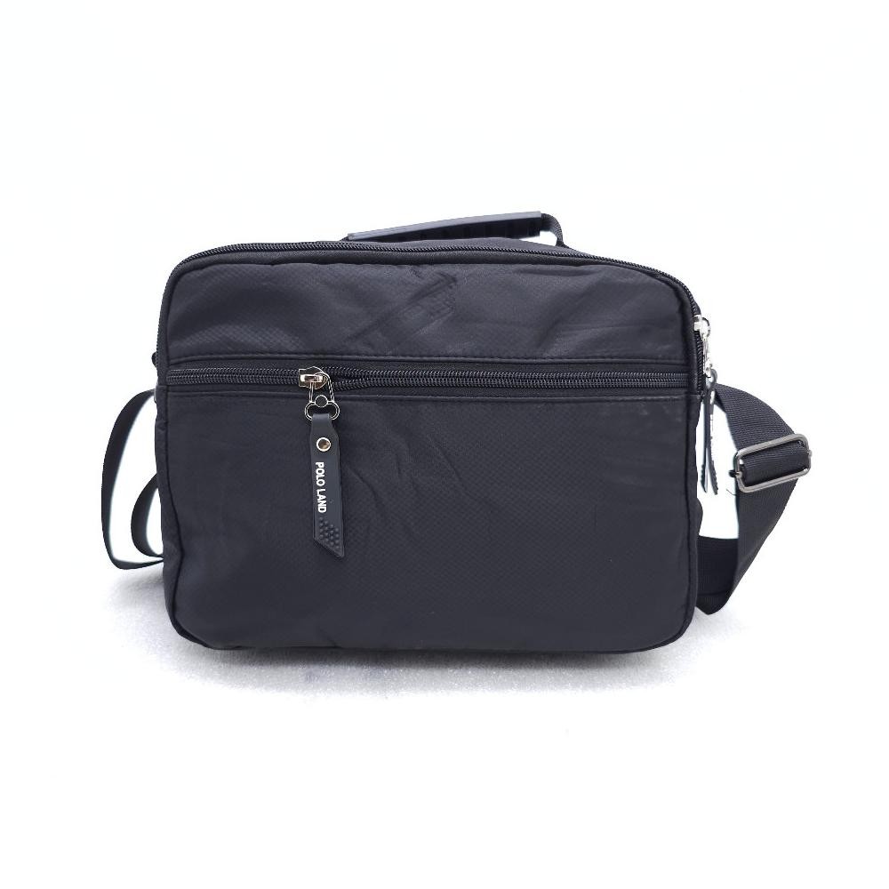TAS SELEMPANG POLO LAND DATAR PARASUT RINGAN 6 RUANG USB IMPORT ORIGINAL MURAH / TAS TALI SATU POLO 