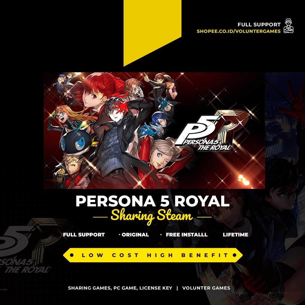 PERSONA 5 ROYAL PC ORIGINAL murah