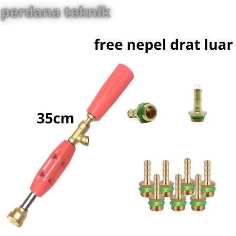 Stik Sprayer Elektrik Gun Sprayer Sanchin Kuningan Alat Semprotan Cuci Motor Steam Washer Hose Gun