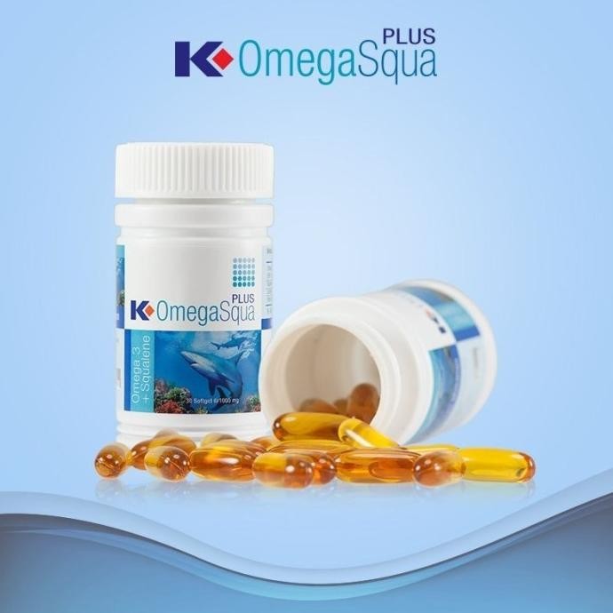 

K-OMEGASQUA PLUS 30'S MINYAK IKAN OMEGA 3 PLUS SQUALENE & VIT E KLINK