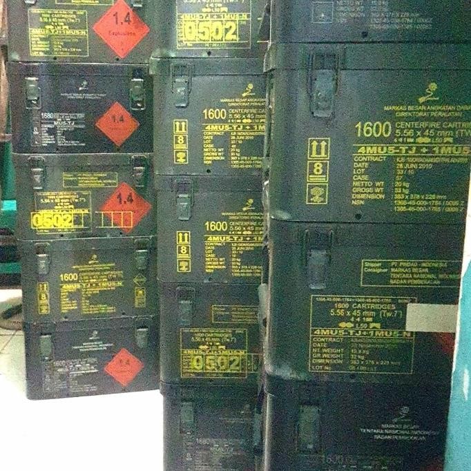 BOX PELURU/ BOX PINDAD BEKAS