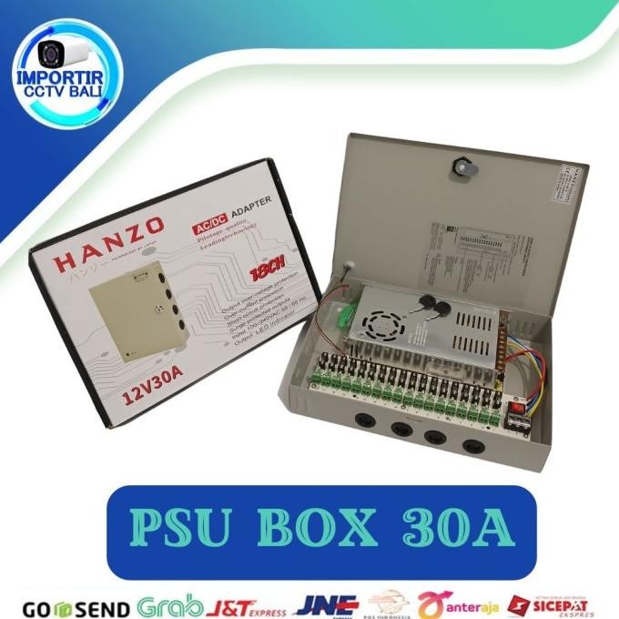 Terjangkau Psu 12V 30A + Box Psu 30A Panel 30A Box