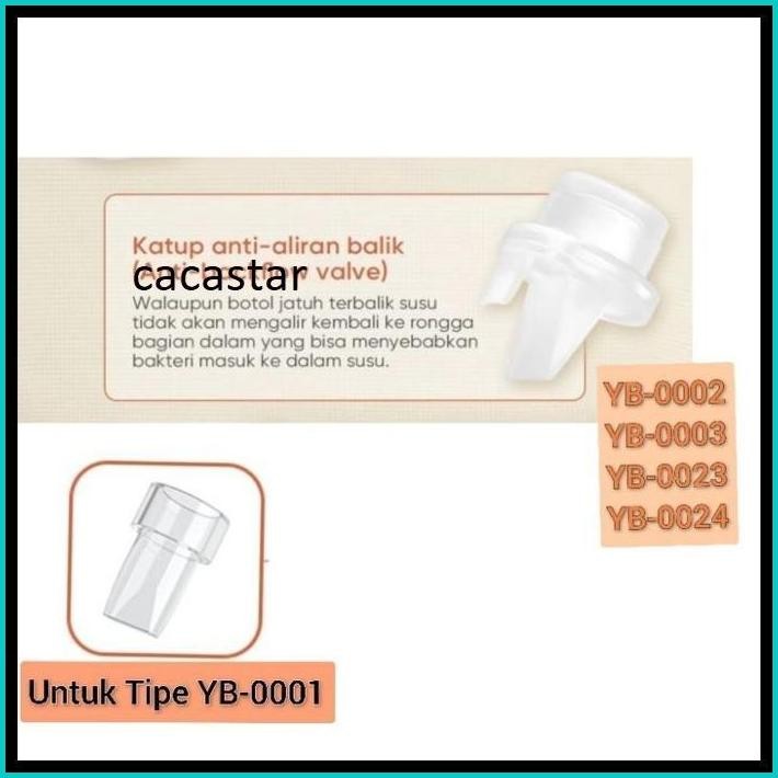 YOBOO SPAREPART POMPA ASI KATUP ANTI BACK FLOW / VALVE YOBOO / KATUP POMPA ASI YOBOO (TERJAMIN COCOK