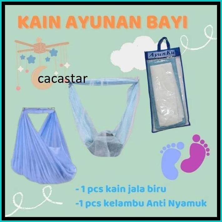 KAIN AYUNAN BAYI DAN KELAMBU SAJA MERK AYUNKU