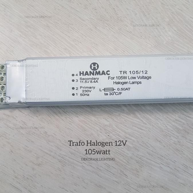 Spesial Trafo Driver Transformer 12Volt Ac Halogen Pijar Led 50Watt 105Watt