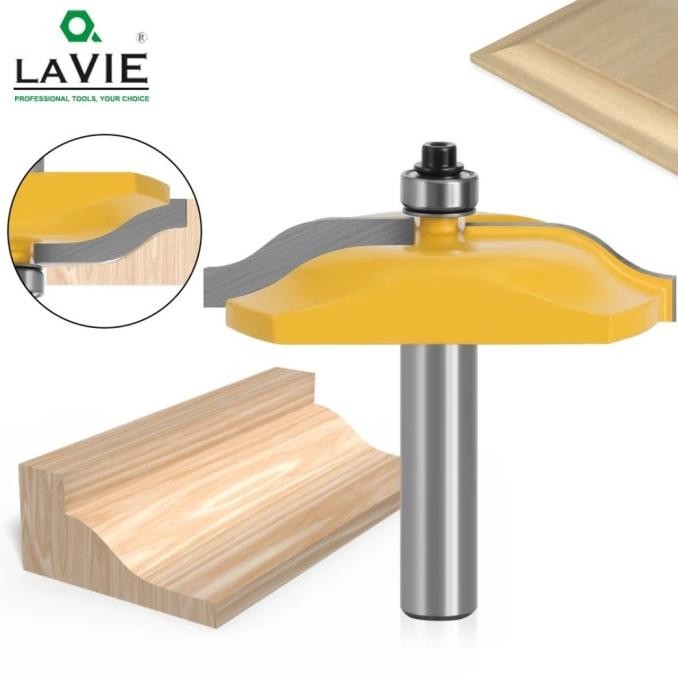 Mata Profil Ogee Raised Panel Bit Router Panel Pintu 1/2 Inch Co
