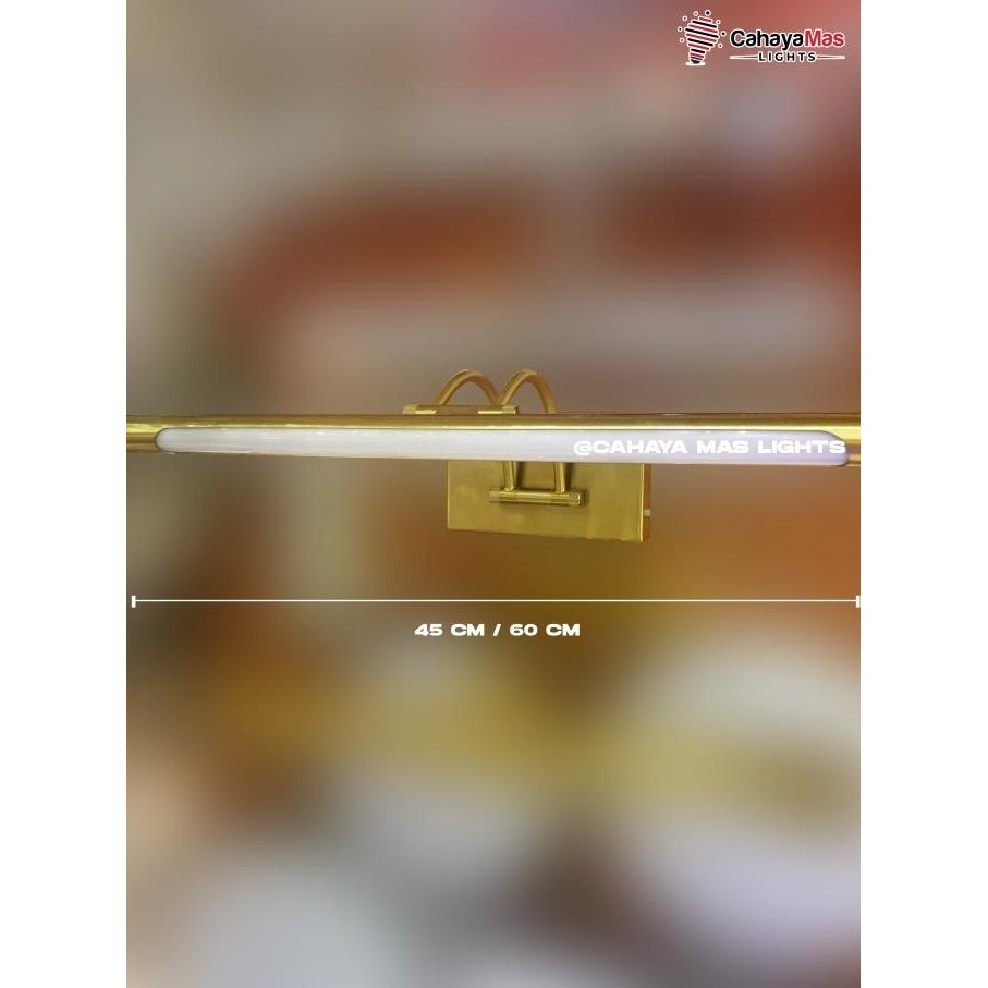 Lampu Hias Dinding Wastafel / Kamar Mandi / Lukisan Minimalis 3 Cahaya