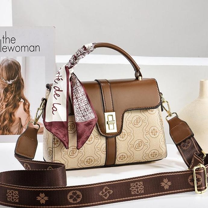 Tas Tangan Wanita Elegan - Tas Kerja - Tas Hangout - Handbag Wanita Premium - Sling Bag Wanita